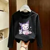 Camiseta de Manga Larga de Algodón Puro para Niñas, Primavera y Otoño 2026, Camiseta Básica Linda de Dibujos Animados para Bebé Niña, Top para Niños Mayores