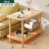 Mesa Lateral Redonda Pequena Minimalista, Mesinha de Café Pequena Famosa na Internet Tendência, Mesa de Canto para Sofá de Sala de Estar, Mesa de Cabeceira Criativa Nórdica