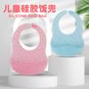 Productos para Bebé Baberos para Comer Silicona Ultrafino Impermeable Verano Baberos para Niños Comida Complementaria Bolsillos para Arroz Productos para Niños para Todo el Año