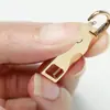 Peças de Reposição de Zíper de Metal Destacável para Roupas Acessórios Peça de Zíper Universal Pingente Decoração Cabeça de Zíper de Mochila