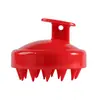 Escova de Shampoo de Silicone, Pente para Lavar Cabelo, Ferramenta de Massagem, Pente de Shampoo Estilo Japonês, Raspador de Couro Cabeludo, Raspador de Cabeça, Ferramenta para Lavar Cabelo