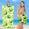 Toalla de Playa Dos en Uno Personalizada Bolso Cruzado Playa Mar Piscina Natación Toalla Estilo Multifuncional Protección Solar Secado Rápido Toalla de Baño