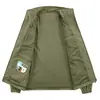 Nueva Chaqueta Exterior de Primavera y Otoño para Hombre, Cortavientos Deportivo Casual, Chaqueta Versátil de Corte Holgado para Hombre
