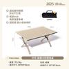 Mesa de Camping Plegable Ligera de Acero al Carbono, Mesa Portátil Plegable Tipo Rollo de Huevo para Camping al Aire Libre, Mesa Plegable para Exhibición en Mercados Nocturnos