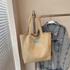 Bolso de Hombro Versátil Casual Transfronterizo 2026 Nuevo Estilo Lona Lazo Bolso de Hombro Bolso de Mano para el Trabajo Gran Capacidad