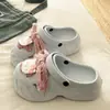 Zuecos de Verano de Eva con Suela Gruesa para Aumentar la Altura para Personas Menudas, Sandalias de Plataforma Versátiles de Moda con Diseño de Punta Cerrada