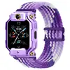 Adecuado para correa de reloj de nailon Little Genius Q2A/Z6Pro, estilo de bucle tejido con hebilla magnética correa de reloj Little Genius