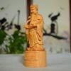 Talla en Madera de Tuya en Figura, Deidad Yuanbao Ruyi, Apertura de Tienda Física, Artesanías de Personajes