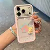 Aplicável ao Apple 17promax Cor Bolinhas Cachorro Salsicha Boneco Cachorro Pequeno iPhone Xiaomi Celular Capa Rígida Macia Personalização
