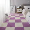 Alfombra de Piso para Dormitorio Estilo Ins Alfombra Patchwork de Cobertura Completa para Habitación de Niña Alfombra de Mesita de Noche Alfombra de Felpa de Área Grande para Sala de Estar