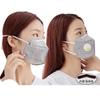 Mascarilla Kn95 de Siete Capas para Montaje en Cabeza para Protección contra Polvo, Polvo Industrial, Válvula de Respiración, Tira de Esponja de Carbón Activado, Protección contra Bruma y Formaldehído