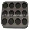 Caja de Embalaje de Eva Forrada de Colores Bandeja de Esponja Blanca con Flock para Pedidos Caja de Embalaje de Producto Digital XPE