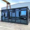 Alojamento em contêiner cor personalizada estilo especificações de embalagem casas de contêiner personalizadas suportam personalização personalizada