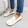 Comercio Exterior Transfronterizo Zapatos Planos Casuales Tallas Grandes Cómodos Suela Suave Atuendo de Moda Zapatos Perezosos de Un Paso Boca Baja para Mujer