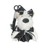 Llavero colgante de peluche con forma de cachorro de West Highland de dibujos animados, bonito homenajeado de Internet, llavero de coche con el mismo estilo, bolso para muñecas