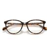 Gafas de ojo de gato carey japonés para mujer, gafas para miopía, artefacto sin maquillaje 9077, montura de gafas retro TR90 con estampado de leopardo, venta al por mayor