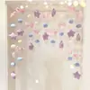 Cortina de porta enfeites fofos decoração de quarto feminino cortina divisória de sala de estar quarto de criança quarto porta enfeites sem furos