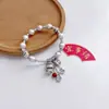 Pulseira de Contas de Bebê Estilo Nacional Vintage Feminina Nicho Alto Padrão Luxo Leve Personalizada Versátil Nova Pulseira 2025