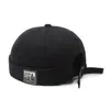 Gorra de Moda sin Visera para Hombre, Gorra de Marinero Hip-Hop Estilo Callejero, Gorra Tang Retro