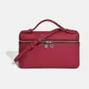 Nuevo Modelo 2026 Lp19 Bolso de Piel Genuina para Mujer, Bolso para Lonchera, Bolso tipo Caja de Piel de Vaca de Primera Capa, Bolso de Mano, Bolso de Hombro, Bolso Cruzado, Versátil para Mujeres