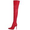 Desejo Aliexpress Outono e Inverno Exportação Novo Estilo Europeu e Americano Moda Elegante Acima do Joelho Tamanho Grande Botas Femininas 43 Fabricantes Atacado