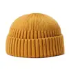 Gorra de punto de alta calidad tipo piel de melón gorra de guisante
