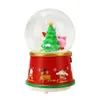 Bola de Cristal Luminosa Personalizada Bola de Nieve de Kuromi Decoración Creativa para el Hogar Escritorio Dibujos Animados Manualidades de Resina Adornos