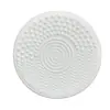 Fábrica de Origen Silicona Hecho a Mano Jabón Brocha de Maquillaje Almohadilla de Limpieza Almohadilla Redonda de Silicona para Frotar Herramienta de Belleza Almohadilla de Limpieza