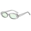 Gafas de sol ovaladas de estilo retro europeo y americano con diseño de uñas de arroz, para exteriores, protección UV, para conducir, para mujeres, gafas de sol transfronterizas