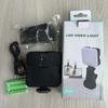 Luz de relleno para fotografía al aire libre, para vlogs, luz de ambiente para cámara de mano, luz de bolsillo portátil cuadrada, luz LED