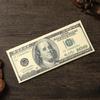Carteira Criativa Masculina Cross-border Dólar Americano Impressão Moeda Padrão Lona Carteira Curta Bolsa de Cartão em estoque Pode Ser Definido