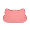 Tapete de Silicona para Mascotas Transfronterizo Impermeable Antideslizante Tapete de Alimentación Borde Elevado Tapete para Comida Tapete para Comedero de Gato y Perro Tapete para Comida de Gato