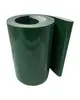 Cinta transportadora de PVC verde sin costuras integrada cinta transportadora industria alimentaria faldón deflector cinta transportadora