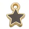 Joias DIY Pingente de Estrela Esmaltada Estrela de Cinco Pontas Acessórios de Liga para Colar Pulseira Brincos Corrente de Celular Pequenos Charms