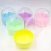 Cápsula Oval de Fondo Plano 62x67mm Cápsula de Juguete de Comida Macaron Cápsula Juguete Infantil Bola de Plástico Mayoreo