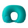 Almohada Grande Inflable en Forma de U Almohada Inflable de Seda de Leche Almohada Portátil de Viaje en Forma de U LOGOTIPO Personalizable Regalo de Actividad Almohada para el Cuello