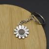 Amazon Hsien Temu AliExpress Joyería Explosiva Flor de Girasol Simple Girasol Llavero Colgante