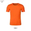 Camiseta de Malla Blanca al por Mayor Secado Rápido Manga Corta Ligera Transpirable Camiseta Publicitaria para Maratón Ropa de Trabajo Deportes al Aire Libre