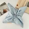 Nuevo Pañuelo Cuadrado de Satén Coreano y Japonés Scrunchie para Mujer, Accesorio de Goma para el Pelo Oversize Estilo Coreano de Alta Calidad