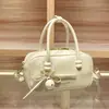 Dropshipping Transfronterizo Bolso Boston para Almohada para Mujer 2025 Nuevo Bolso de Color Contrastante Bolso de Hombro Único Cruzado Bolso de Mano de Alta Gama