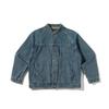Beijie Marca de Moda Americana para Hombre 2024 Otoño Nuevo Chaqueta de Mezclilla Lavada Vintage para Hombre Chaqueta de Cuello Pequeño para Hombre ins