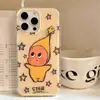 Figura de Estrella Giratoria Linda de Dibujos Animados con Cadena Adecuada para Funda de Teléfono Modelo Nuevo Apple 17 15Pro Modelo Femenino Se Ve Bien