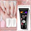 Pegamento para Extensión de Uñas 15ml Sin Papel Cristalino Gel Rápido para Extensión de Uñas Pegamento Indoloro UV Fototerapia Venta Directa de Fábrica