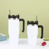 Taza de Coche Seleccionada Cuidadosamente de 20 oz 30 oz con Asa Termo de Acero Inoxidable 304 Taza con Popote Regalo de Negocios Taza de Agua