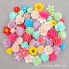 Accesorios para el Cabello, Fundas para Teléfono, Pegamento de Crema, Pasadores Pequeños de Margarita, Materiales de Resina, Flores para Niños, Accesorios de Flor de Rosa al por Mayor