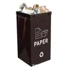 Bolsas de Basura Plegables Resistentes al Desgaste Compuestas Impermeables a Prueba de Fugas Empalmables para Exteriores Transfronterizas para Camping, Picnic, Hoteles y Cocinas Domésticas
