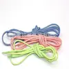 Venta al por mayor de fabricantes cordones luminosos de estrella de rejilla de 4,5 mm para zapatos cordones reflectantes redondos cuerda reflectante para sombrero cintura