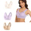 Conjunto de 3 Piezas Transfronterizo Talla Grande Sin Alambres Chaleco de Encaje Ropa Interior Delgado Recoge Lado Pecho Push-Up Sujetador Ajustable Fabricante