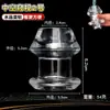 Plug Anal Oco com Expansor Anal Plug-in, Brinquedo Sexual Erótico para Exploração Anal Traseira de Adultos, Brinquedo Anal Traseiro Masculino