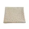 Lençol de 100% algodão puro com estampa floral pequena, estilo fresco, capa de edredom 100% algodão, fronha para pessoa solteira/casal, conjunto de três peças
